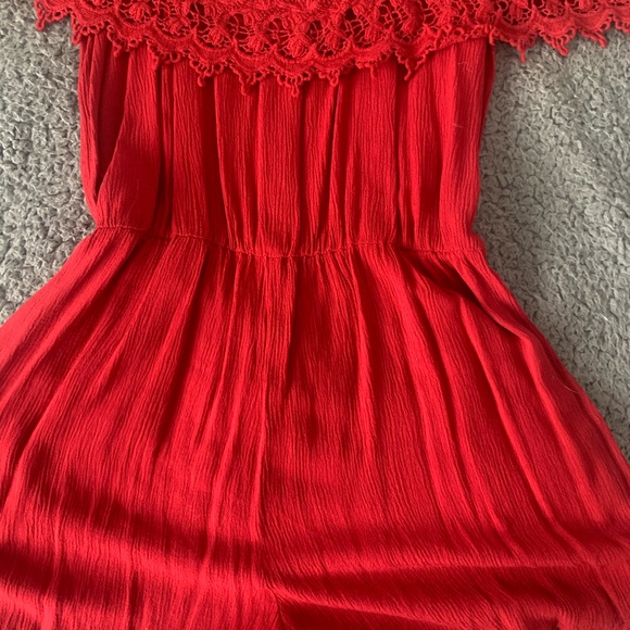 Off shoulder red romper❤️ - Picture 7 of 7